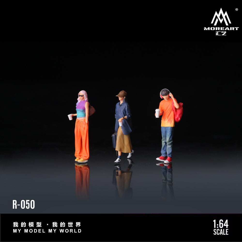 Set de 3 Figuras Cup Holding Shop - MoreART (BAJO PEDIDO)