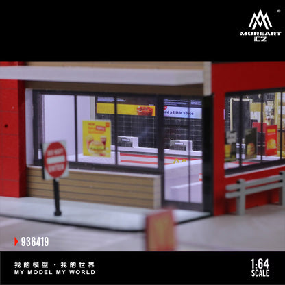 McDonnalds Diorama - MoreART (BAJO PEDIDO)