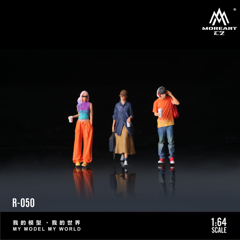 Set de 3 Figuras Cup Holding Shop - MoreART (BAJO PEDIDO)