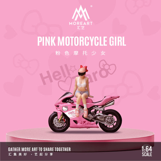 Moto Hellow Kitty Figura - MoreART (BAJO PEDIDO)