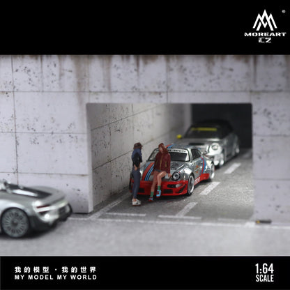 Parqueo 2 niveles Sunroom Diorama - MoreART (BAJO PEDIDO)