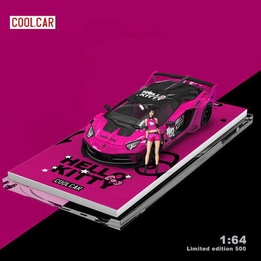 Lamborghini GT EVO Hellow Kitty Violet - Cool Car (POR PEDIDO)