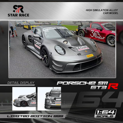 Porsche 911 GT3 Mate Silver - Star Race (POR PEDIDO)