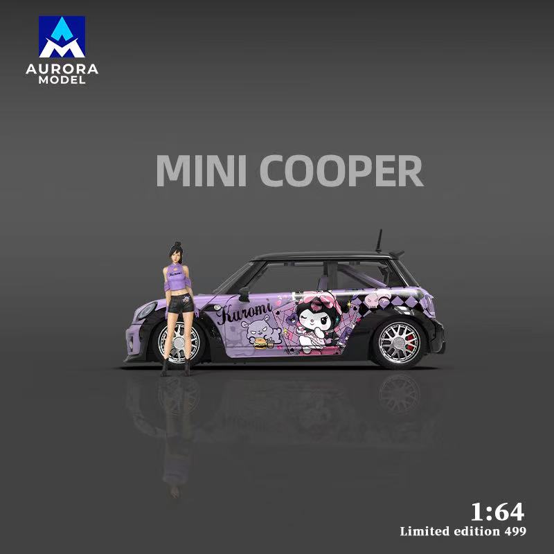 Mini Cooper Buzz Kuromi - Aurora Model (POR PEDIDO)