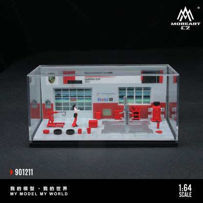 Taller Porsche Diorama - MoreART (BAJO PEDIDO)