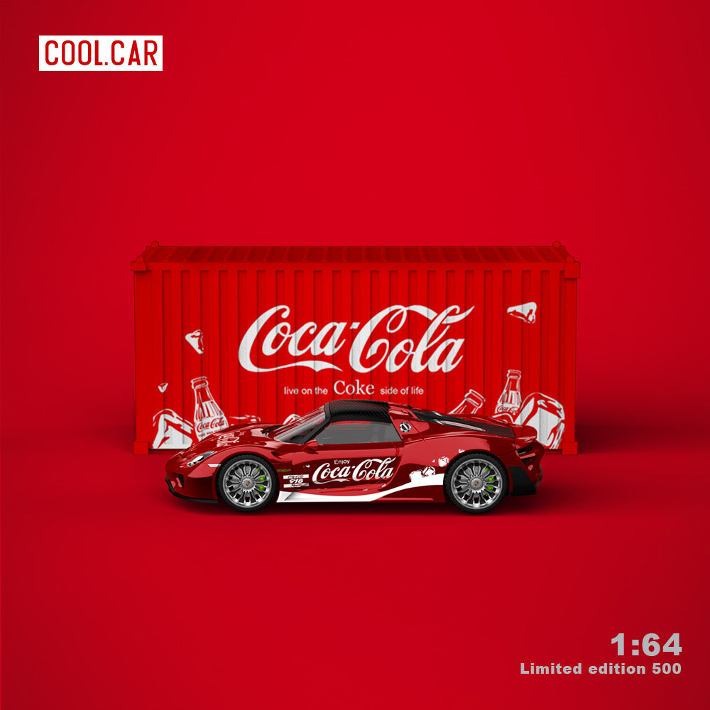 Porsche 918 Coca Cola  - Cool Car (POR PEDIDO)