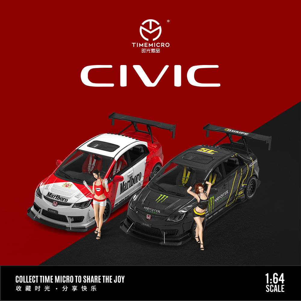 Honda Civic FD2 Marlboro - Time Micro (POR PEDIDO)