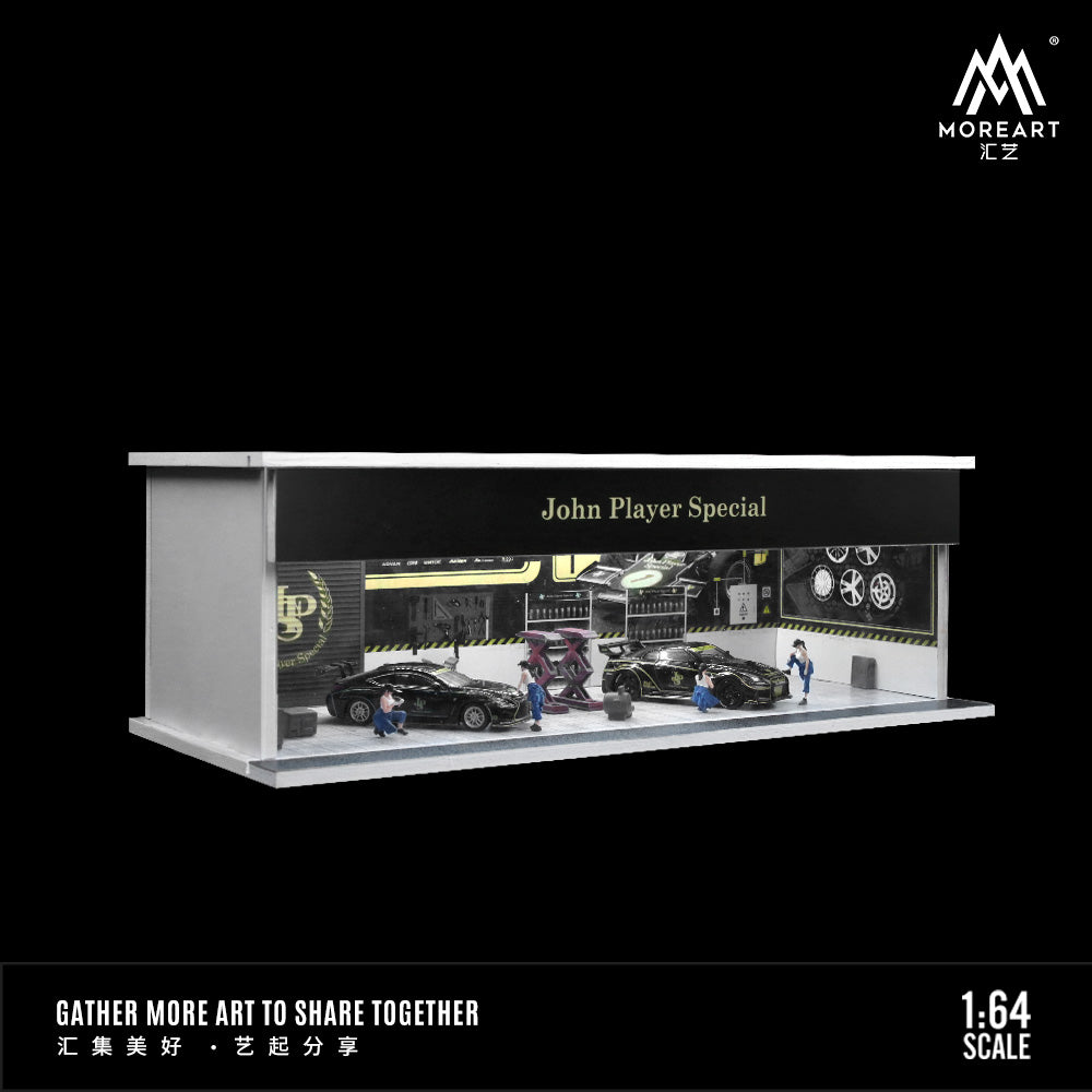 Parqueo Tallere Datsun y Lotus Diorama - MoreART (BAJO PEDIDO)