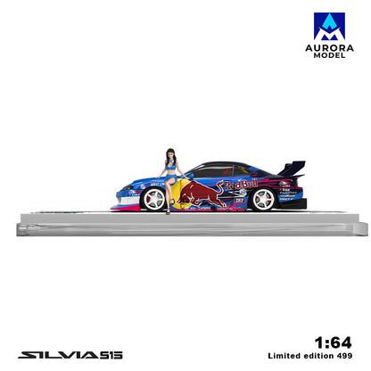 Nissan S15 Redbull - Aurora Model (POR PEDIDO)