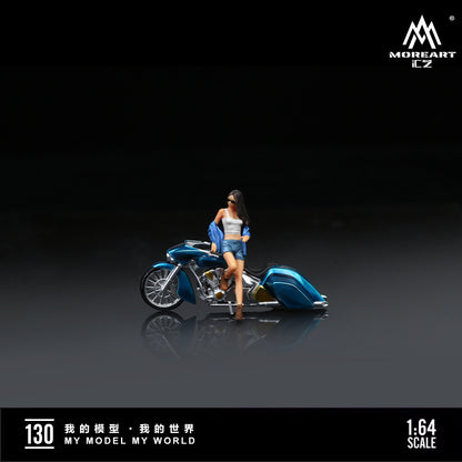 Moto Blue Wild Figura - MoreART (BAJO PEDIDO)
