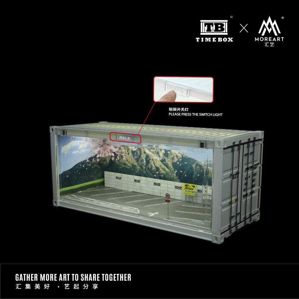 Initial D Diorama Contenedor 1 - Time Box (BAJO PEDIDO)