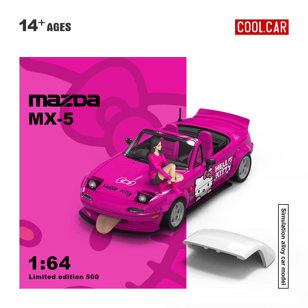 Mazda Miata Na Hellow Kitty Violet - Cool Car (POR PEDIDO)
