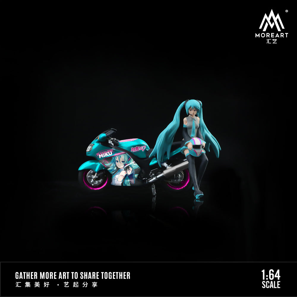 Moto Hatsune Miku Figura  - MoreART (BAJO PEDIDO)