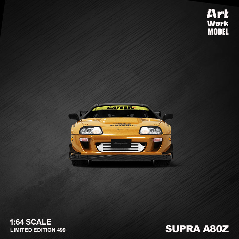Toyota Supra Gold  - ArtWork Model (POR PEDIDO)