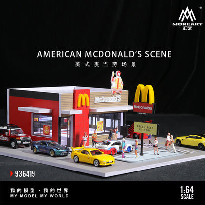 McDonnalds Diorama - MoreART (BAJO PEDIDO)