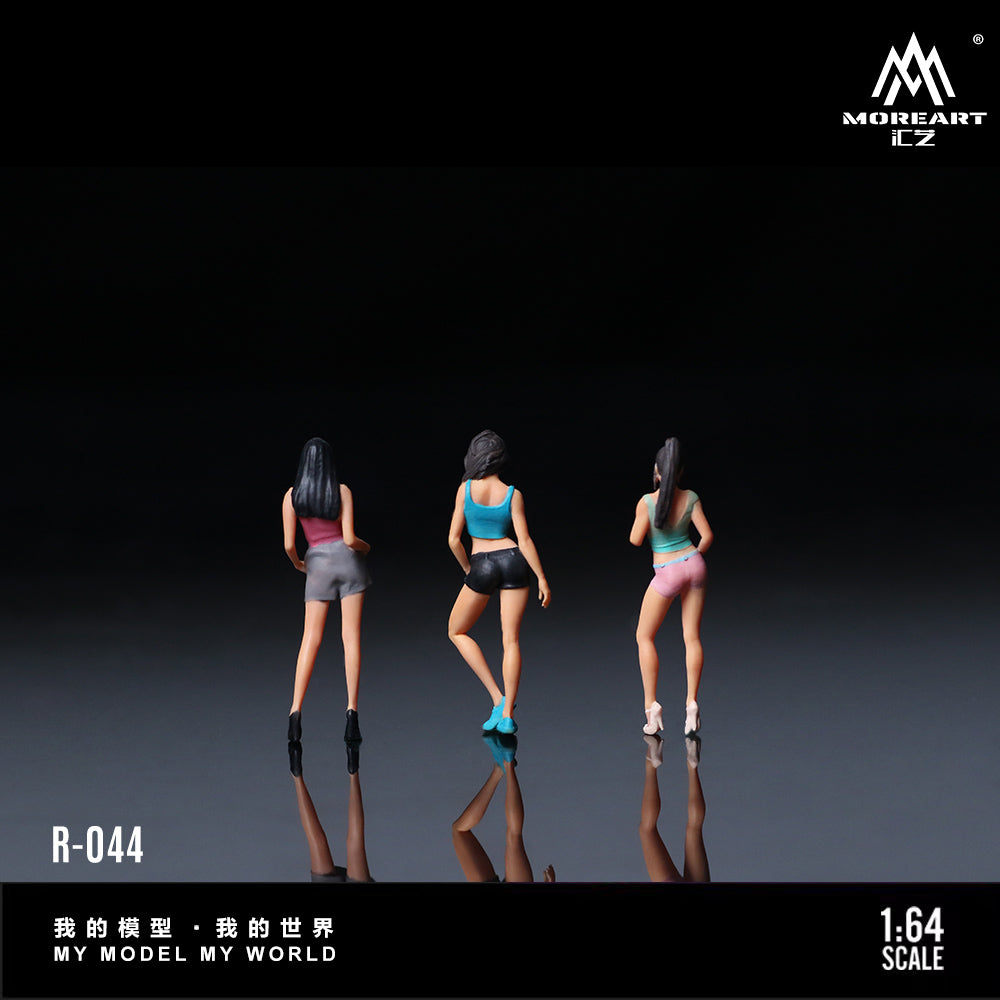 Set de 3 Figuras Girld Doll - MoreART (BAJO PEDIDO)