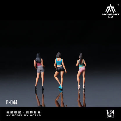 Set de 3 Figuras Girld Doll - MoreART (BAJO PEDIDO)