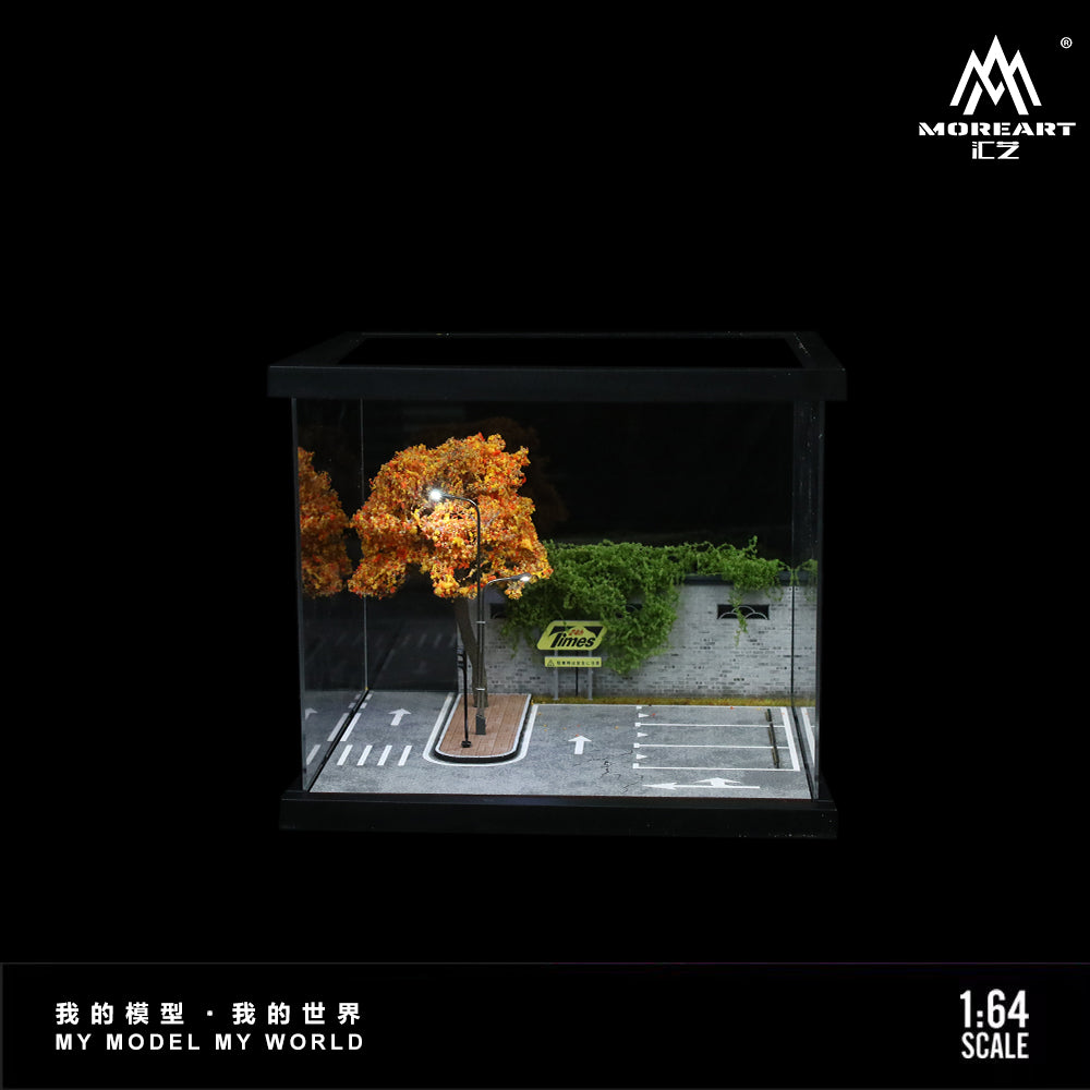 Escena avenida japonesa 2 Diorama - MoreART (BAJO PEDIDO)