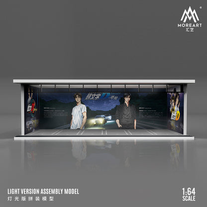 Parqueo Anime Diorama - MoreART (BAJO PEDIDO)