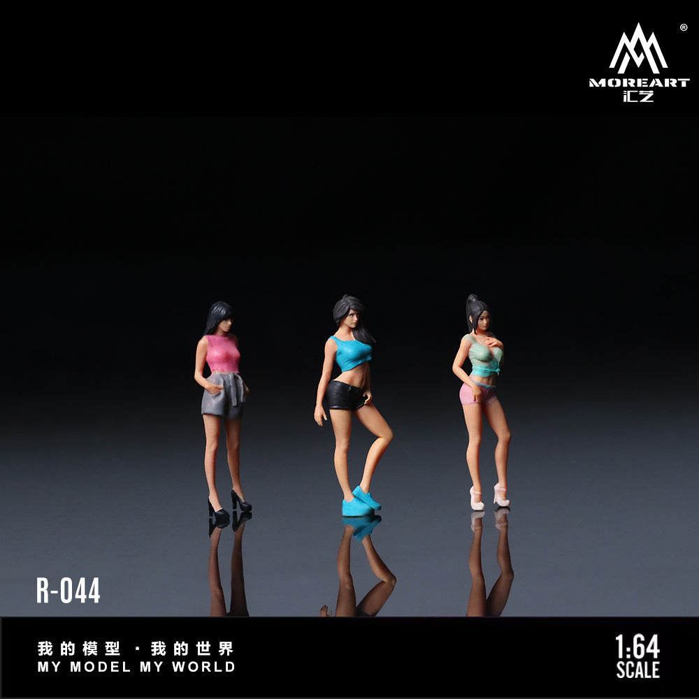 Set de 3 Figuras Girld Doll - MoreART (BAJO PEDIDO)