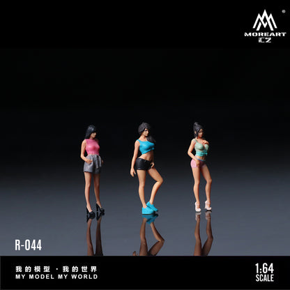 Set de 3 Figuras Girld Doll - MoreART (BAJO PEDIDO)