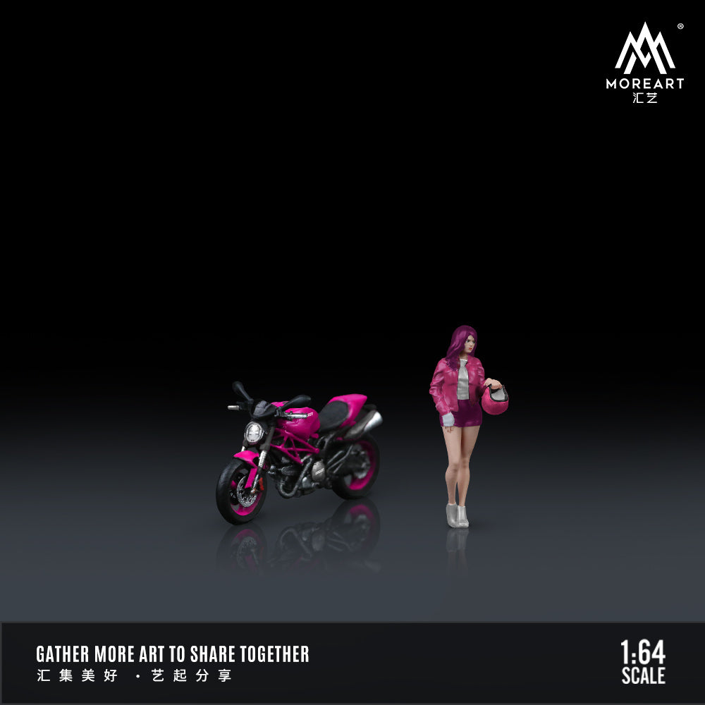 Moto Ducati Monster 696 Figura - MoreART (BAJO PEDIDO)