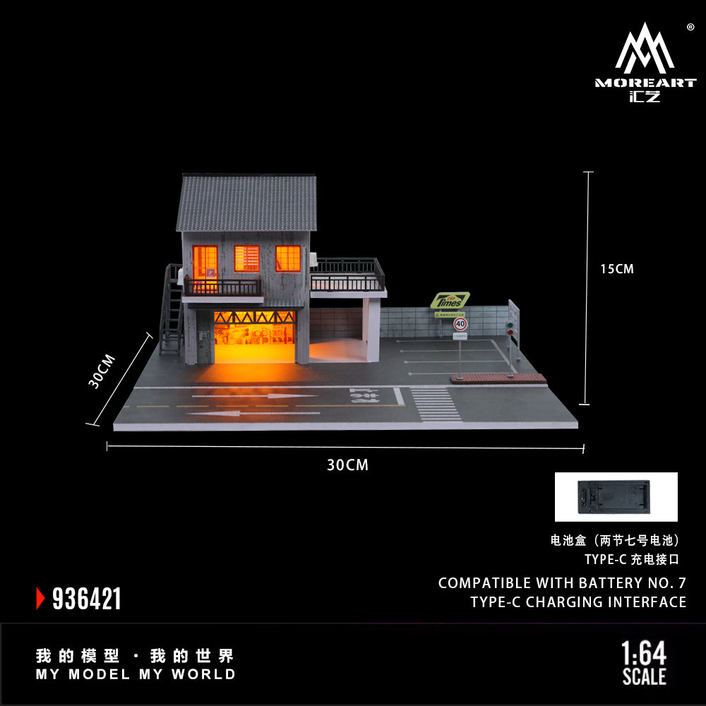 Taller Japones Diorama - MoreART (BAJO PEDIDO)
