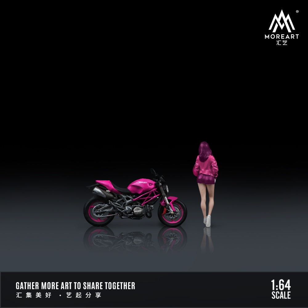 Moto Ducati Monster 696 Figura - MoreART (BAJO PEDIDO)