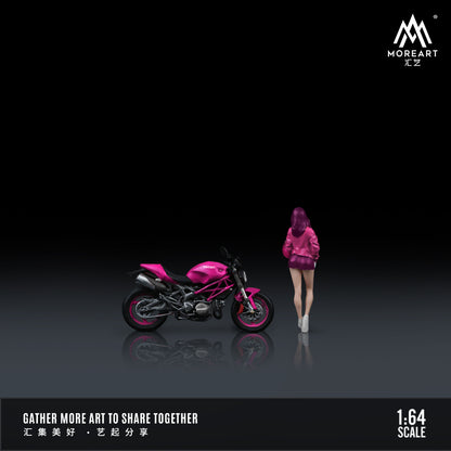 Moto Ducati Monster 696 Figura - MoreART (BAJO PEDIDO)