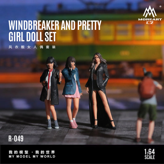 Set de 3 Figuras Windbraker- MoreART (BAJO PEDIDO)
