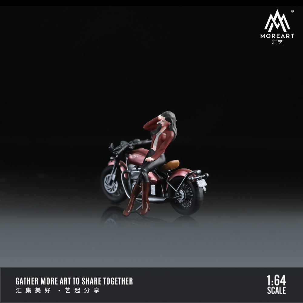 Moto Triumph Bobber 1200CC Figura - MoreART (BAJO PEDIDO)