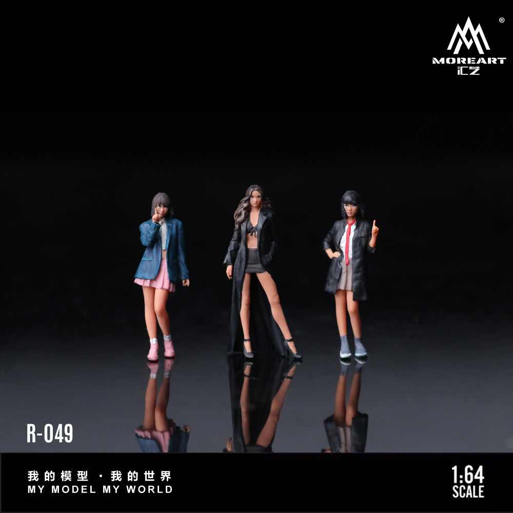 Set de 3 Figuras Windbraker- MoreART (BAJO PEDIDO)