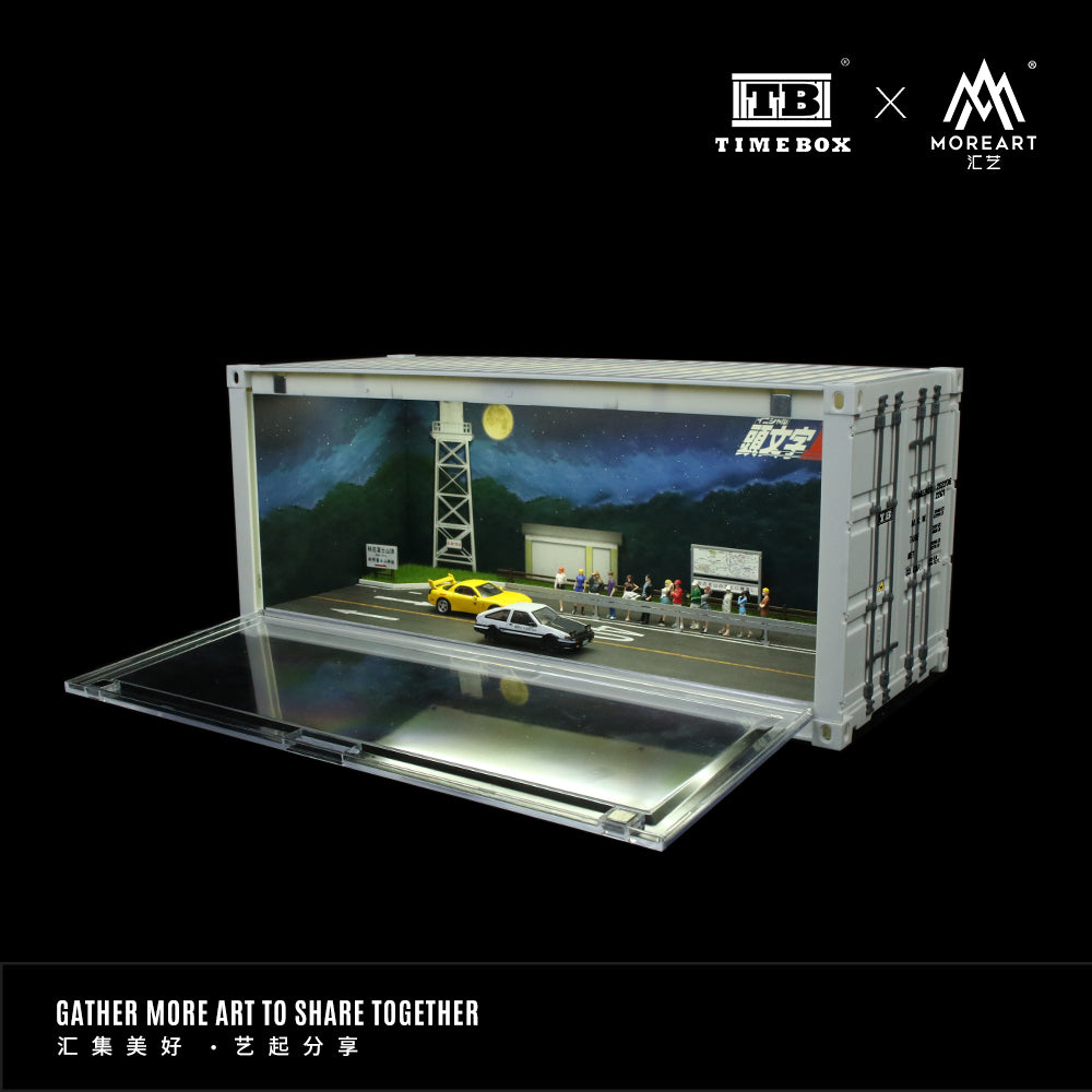 Initial D Diorama Contenedor 2 - Time Box (BAJO PEDIDO)