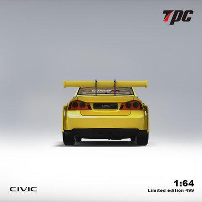 Honda Civic Yellow - TPC (POR PEDIDO)