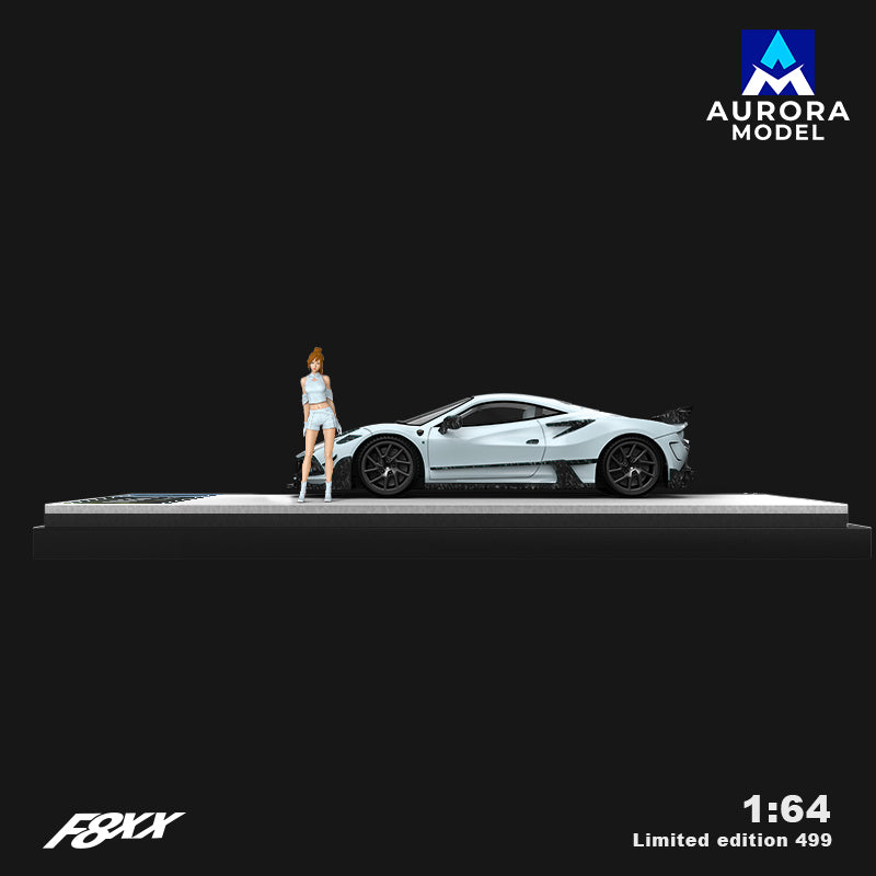 Ferrari F8XX Grey Mansory - Aurora Model (POR PEDIDO)