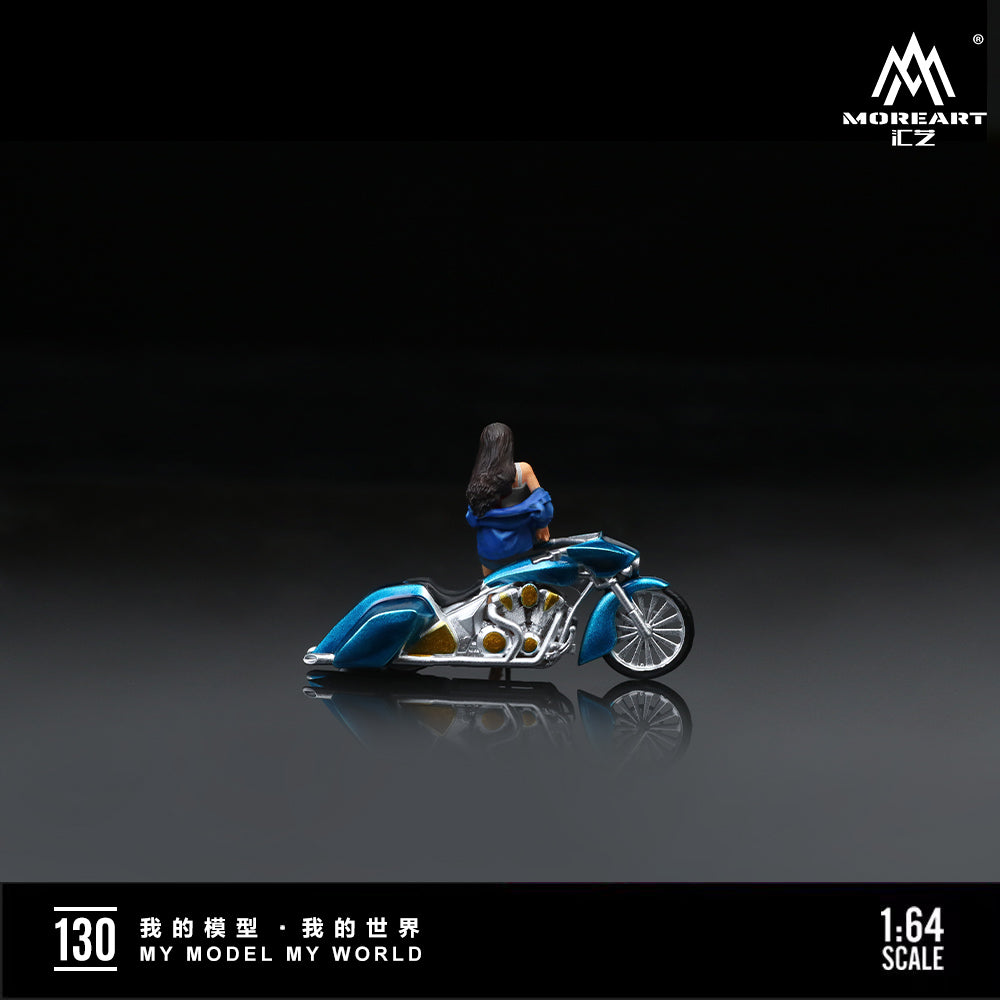 Moto Blue Wild Figura - MoreART (BAJO PEDIDO)