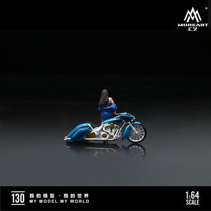 Moto Blue Wild Figura - MoreART (BAJO PEDIDO)