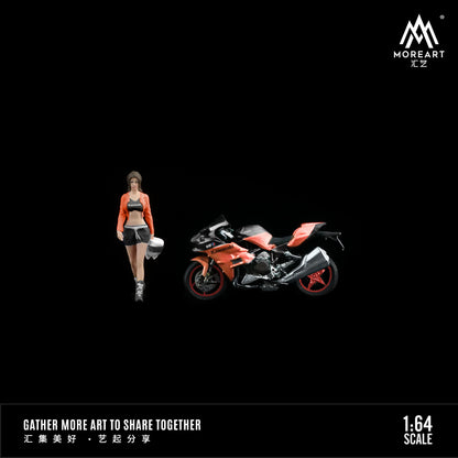 Moto Kawasaki classic Figura - MoreART (BAJO PEDIDO)