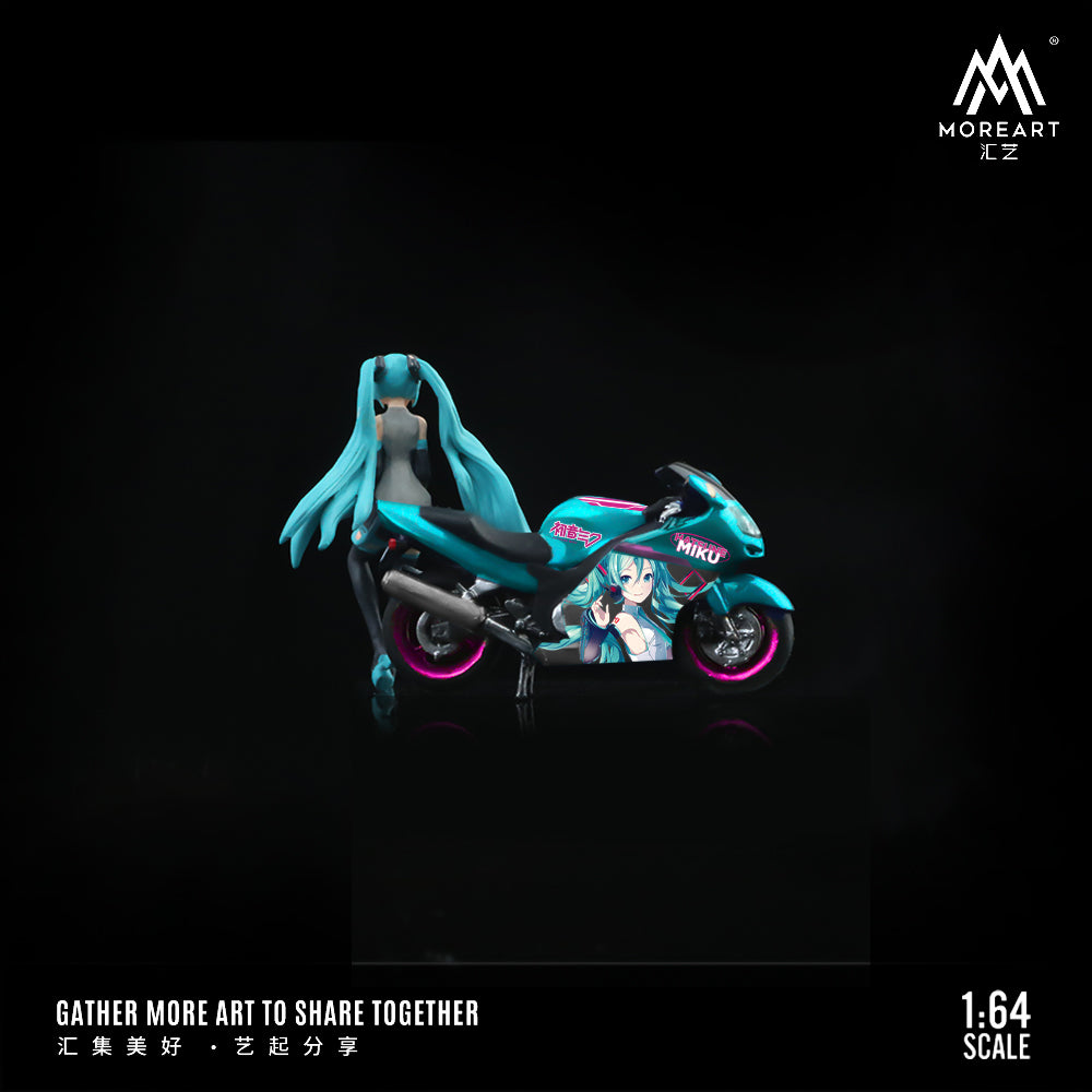 Moto Hatsune Miku Figura  - MoreART (BAJO PEDIDO)
