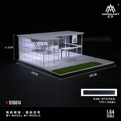 Concesionario BMW Diorama - MoreART (BAJO PEDIDO)