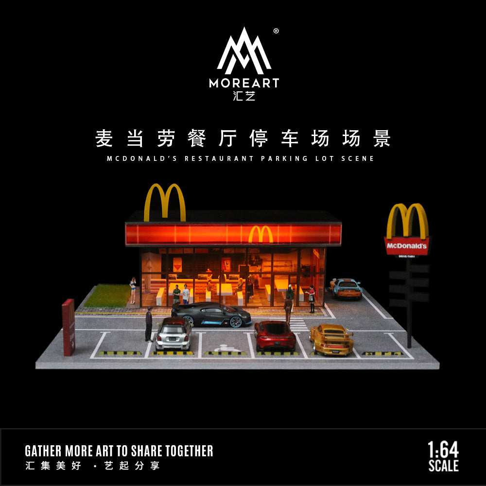 McDonnalds V1 Diorama - MoreART (BAJO PEDIDO)
