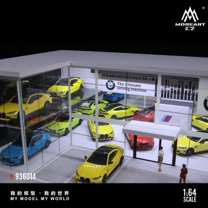Concesionario BMW Diorama - MoreART (BAJO PEDIDO)