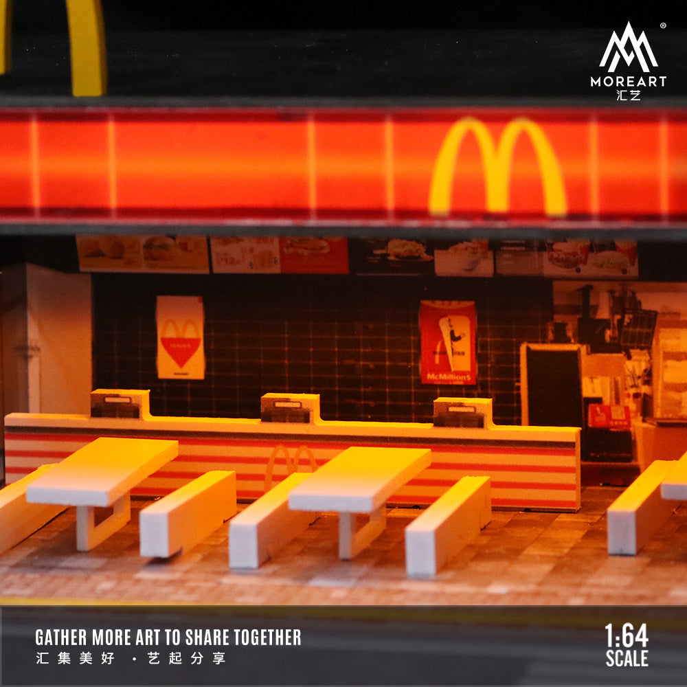 McDonnalds V1 Diorama - MoreART (BAJO PEDIDO)