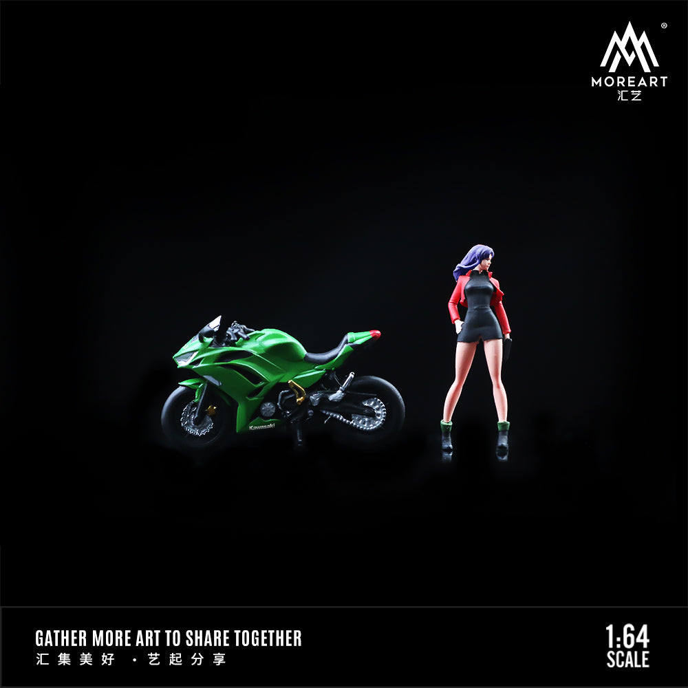 Moto Katsugari Misato Figura - MoreART (BAJO PEDIDO)