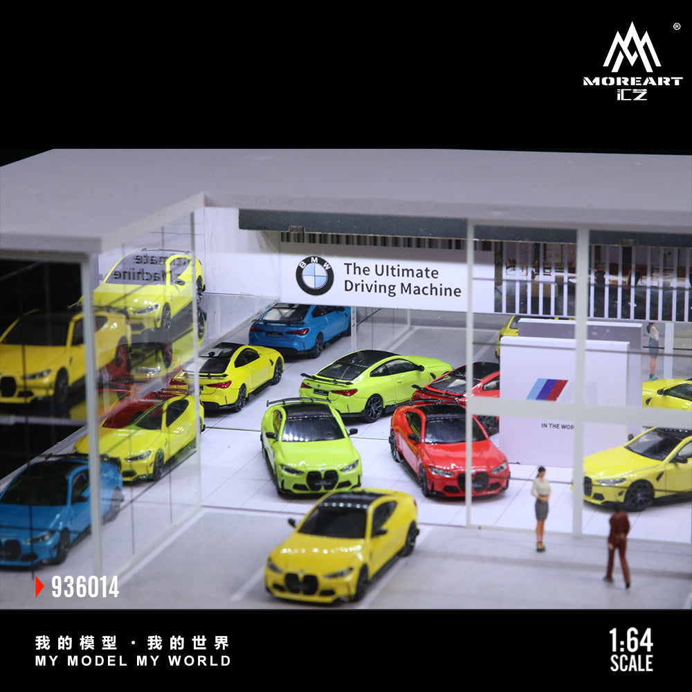 Concesionario BMW Diorama - MoreART (BAJO PEDIDO)
