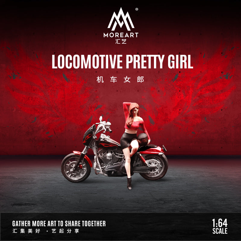 Moto Locomotive Figura - MoreART (BAJO PEDIDO)
