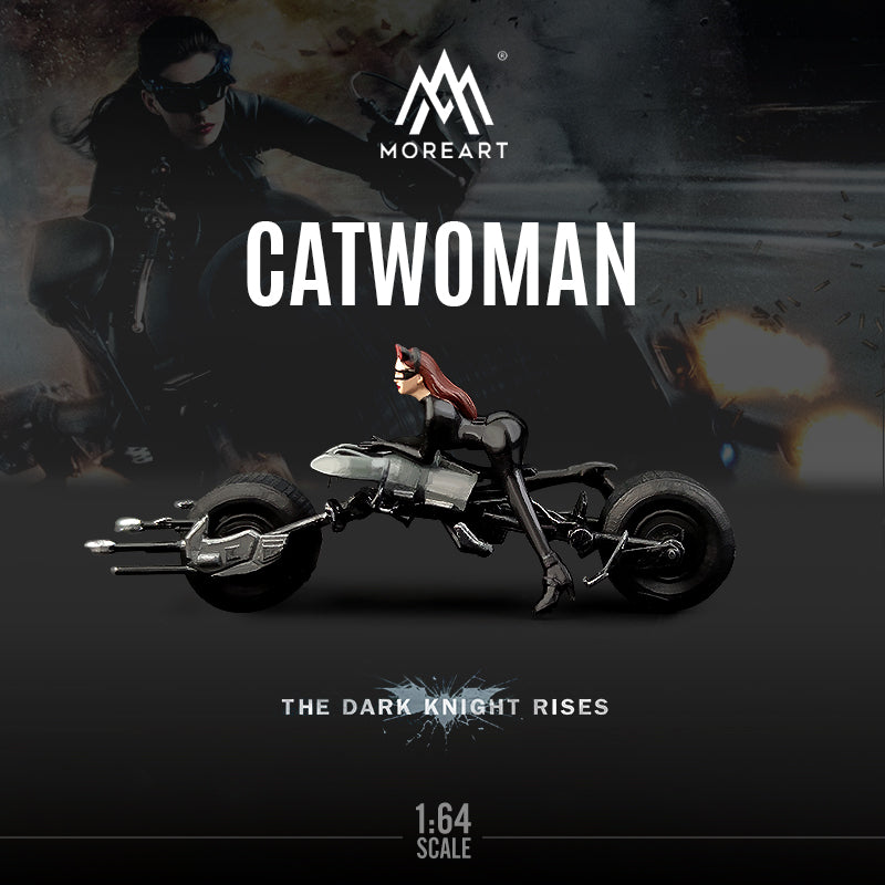 Moto Catwoman Figura - MoreART (BAJO PEDIDO)
