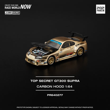 Toyota Top SecretGT300 Chrome Gold  - Pop Race (PRE ORDEN)