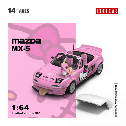 Mazda Miata Na Hellow Kitty Pink - Cool Car (POR PEDIDO)