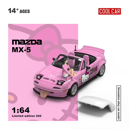 Mazda Miata Na Hellow Kitty Pink - Cool Car (POR PEDIDO)